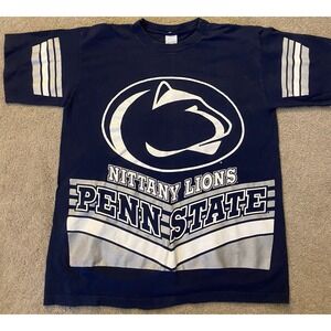 Vintage 90s Penn State University Nittany Lion Salem Sports T-shirt L